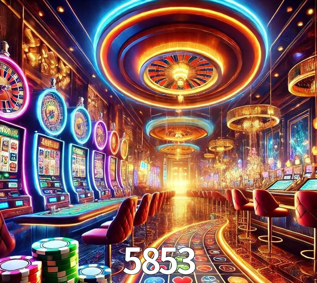 5853 Ambiente vibrante de cassino online